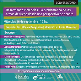 CONVERSATORIO VIRTUAL CATEDRA ABIERTA ALFREDO MARCENAC
