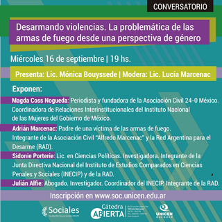 CONVERSATORIO VIRTUAL CATEDRA ABIERTA ALFREDO MARCENAC