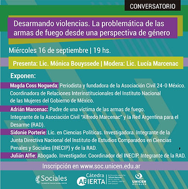 CONVERSATORIO VIRTUAL CATEDRA ABIERTA ALFREDO MARCENAC