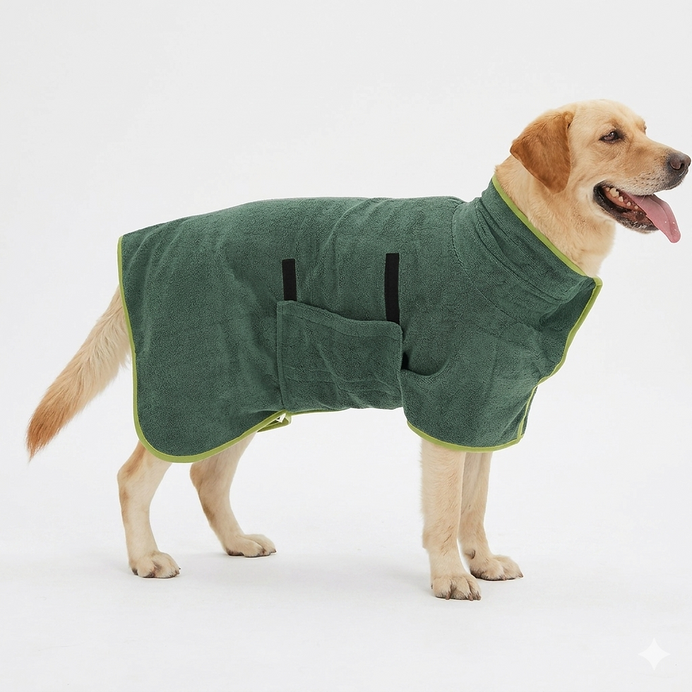 Miniatura: Pet Bathrobe Fast Drying Towel