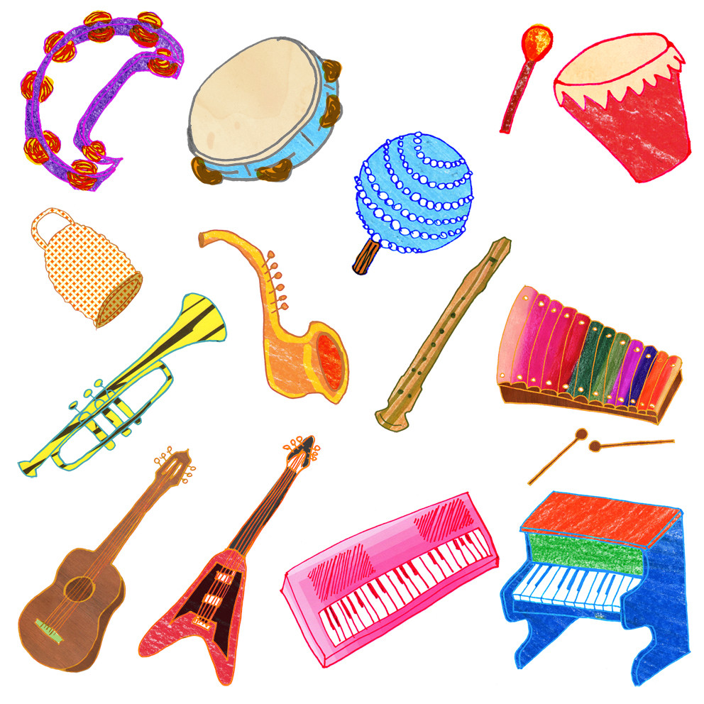 Palavra Cantada - instrumentos