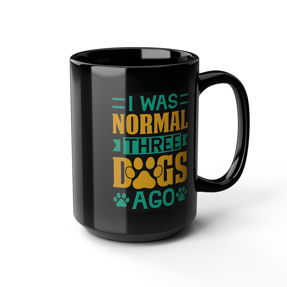 Thumbnail: I Was Normal Three Dogs Ago 15oz Mug