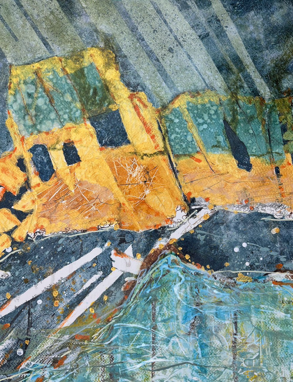 Thumbnail: Gold Green Seascape