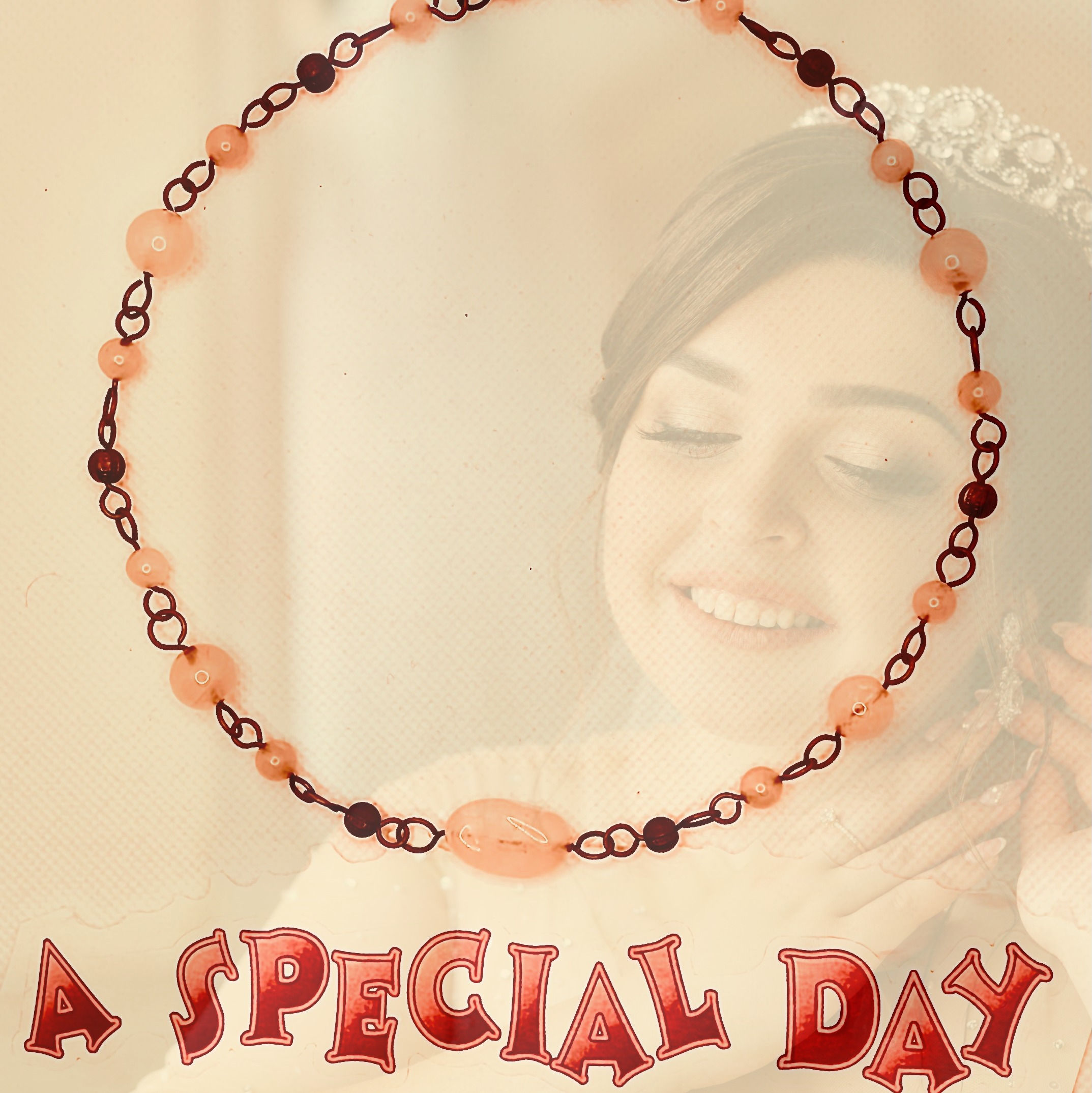 Rose Quartz Gemstones 16-1/2" Necklace