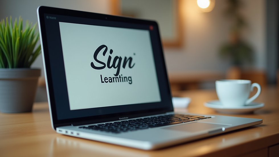 Inclusion et sensibilisation avec LSF en ligne