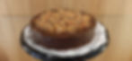pastel de chocolate manzana y nuez