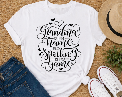 Thumbnail: Funny Grandma Shirt – Spoiling Is My Game, Gift for Grandma