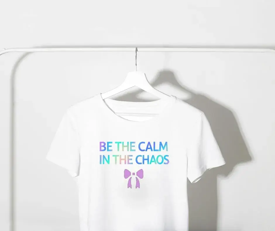 Thumbnail: Be the Calm in the Chaos Shirt – Teacher & Classroom Support Tee