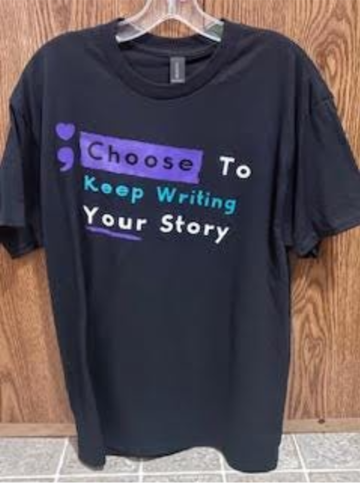 Thumbnail: Choose to Keep Writing Your Story Shirt | Mental Health Awareness Tee