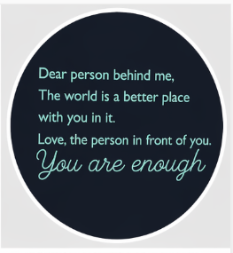 Thumbnail: Dear Person Behind Me Shirt | Semicolon Mental Health Tee