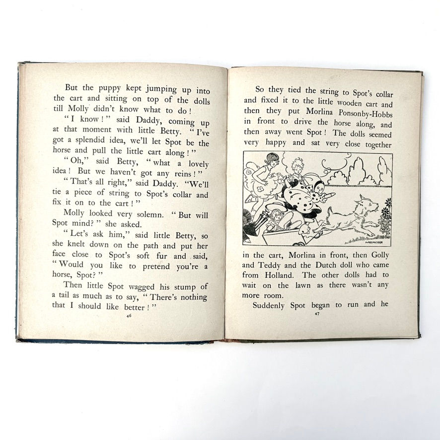 Miniature : Mercer artwork in illustrated Little Ones' Story Book children's annual