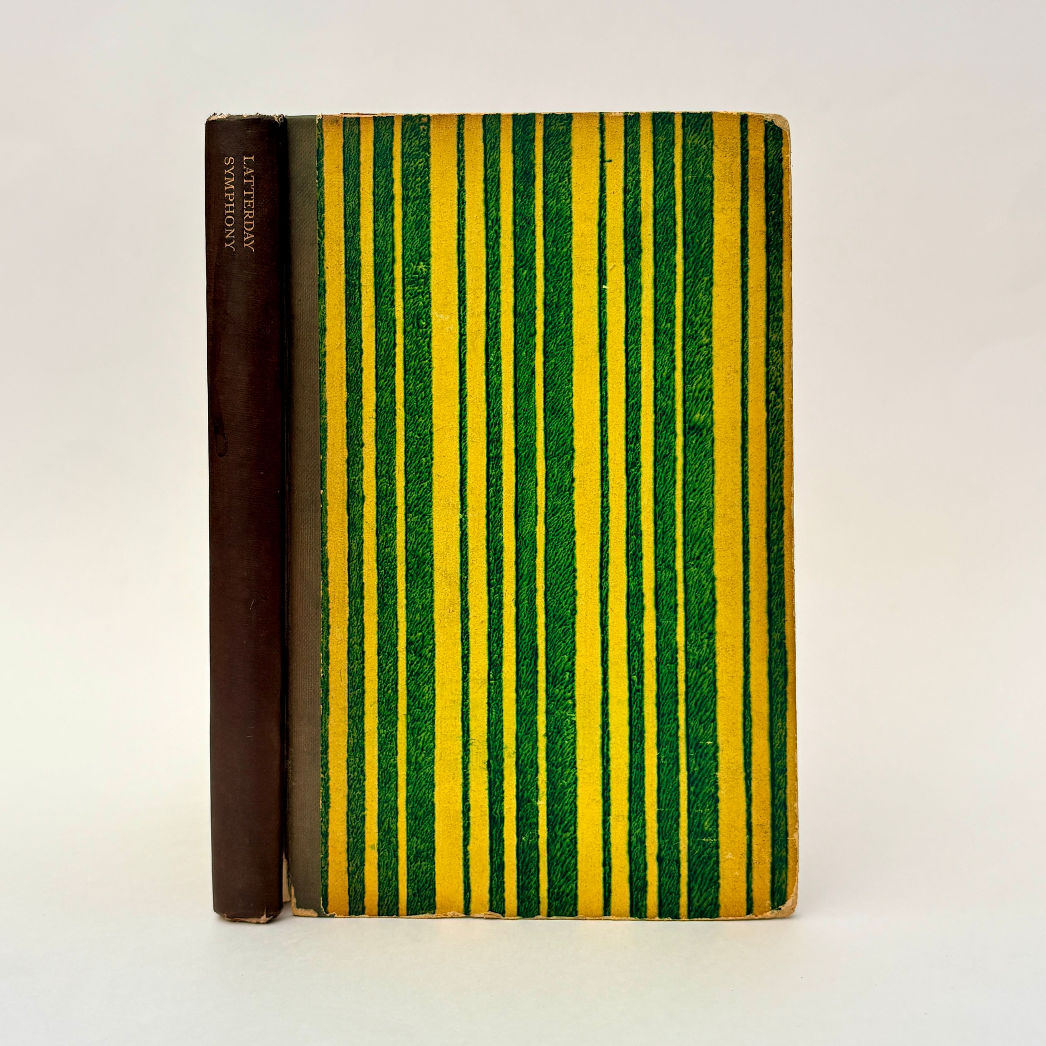 Latterday Symphony first edition 1927 Nonesuch Press front cover and spine