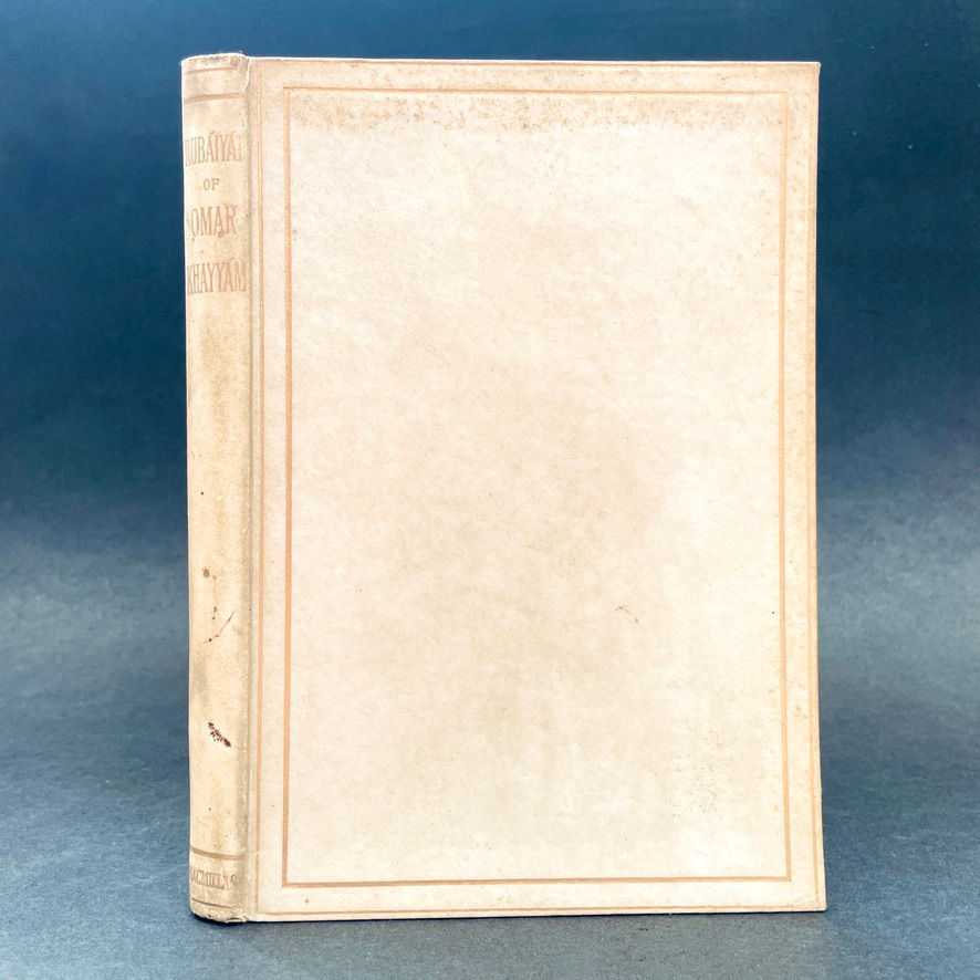 Vellum binding with gilt border and spine lettering, pale vellum tone.