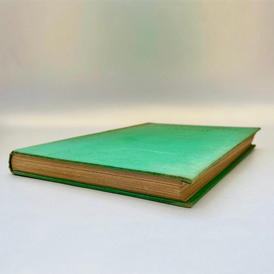 縮圖：Bottom edges of pages of Representative British Architects of the Present Day (1931), vintage architecture book.