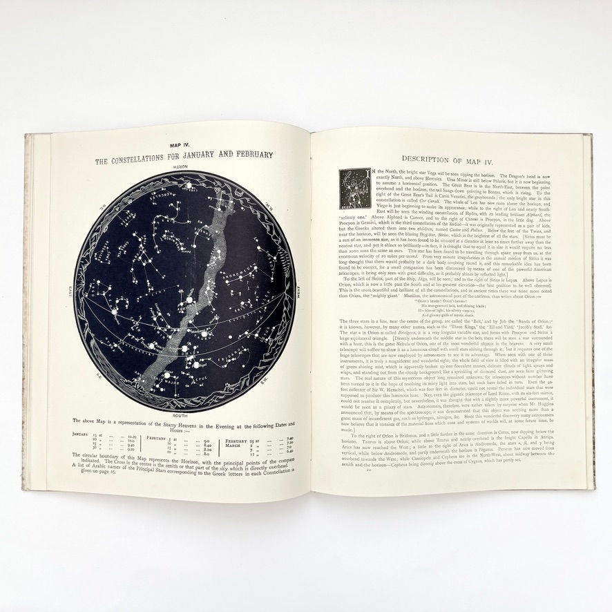 Miniaturbild: Map IV showing constellations for January and February