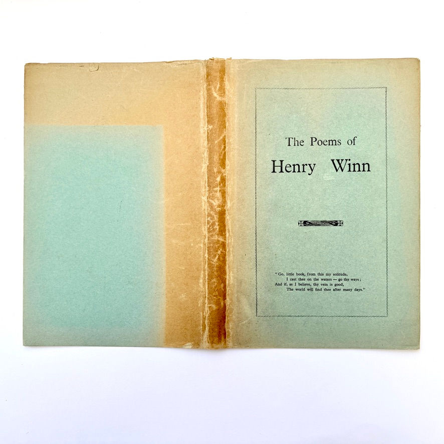 縮圖：Vintage Lincolnshire poetry book dust jacket exterior 1965