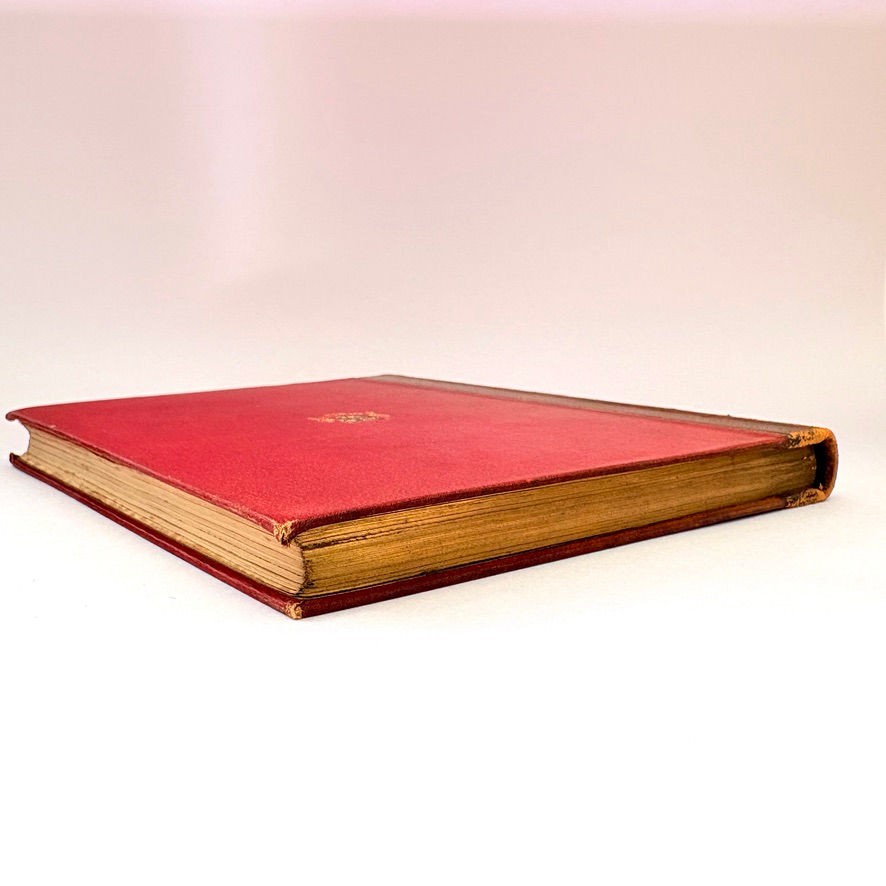 Old Nottinghamshire 1881 top edge gilt Victorian page edges Nottingham history