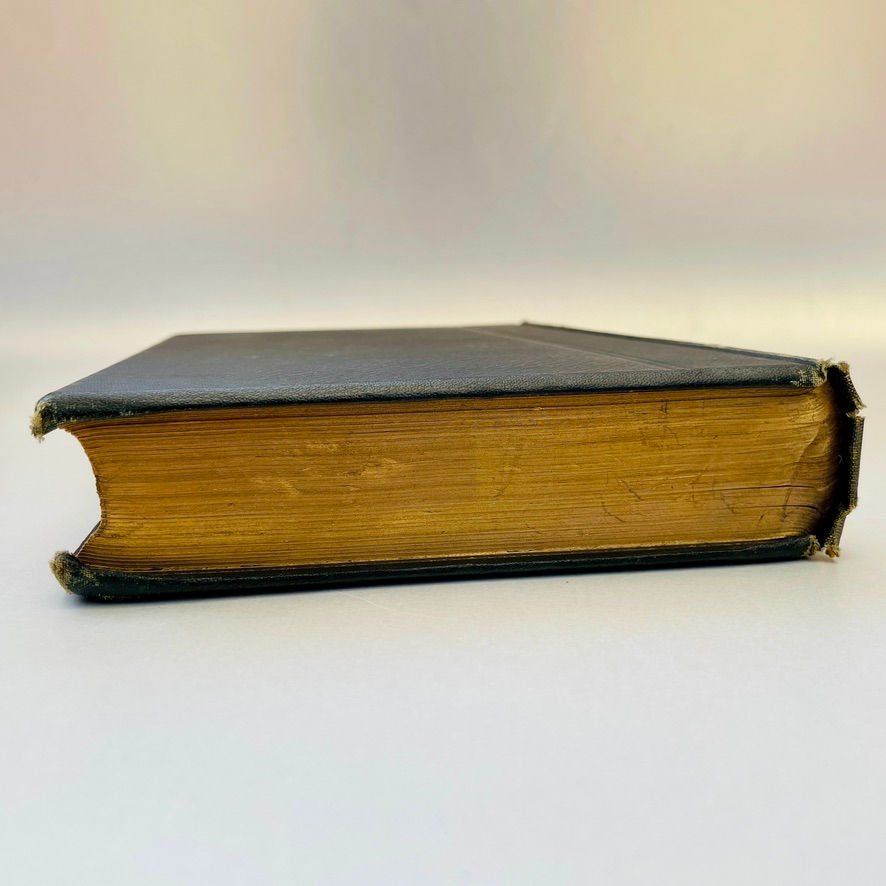 Top edge of 1889 Canterbury Tales and Faerie Queene with gilt finish