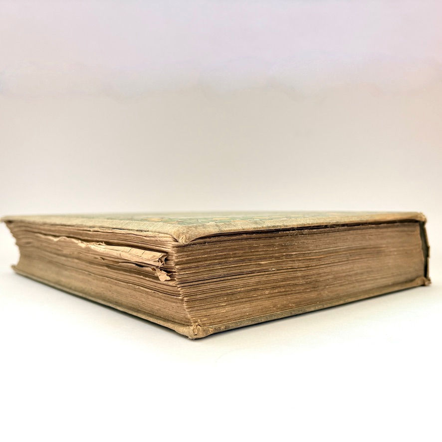 Girl's Own Annual 1895 Victorian annual top and fore-edge page edges