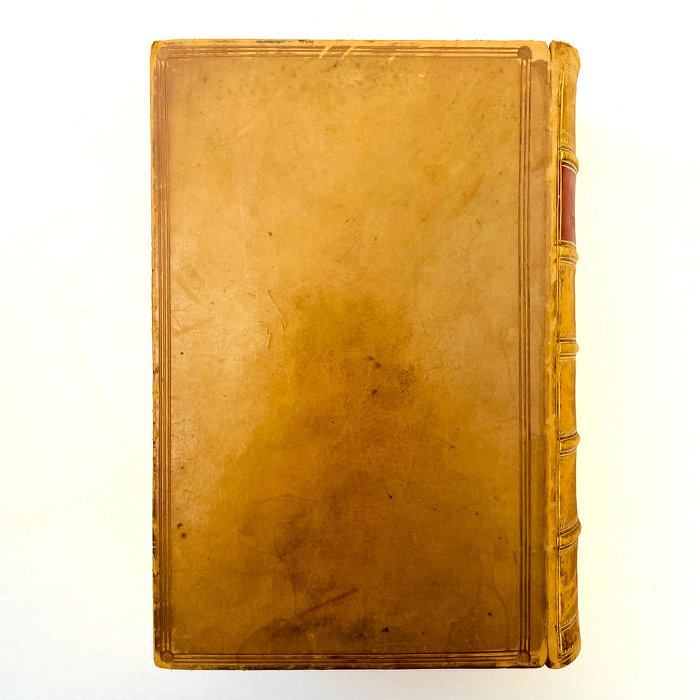 Miniature : 1859 1st Edition – An Index of Dates | Leather Book from MP Stanhope Library