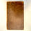 Thumbnail: Rear cover of 1827 leather antiquarian book showing aged brown leather and wear to edges.
