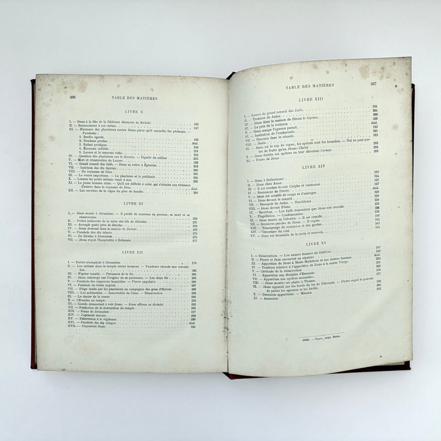 サムネイル： Final page 367 of Histoire de Jesus-Christ by Abbé J J Bourassé