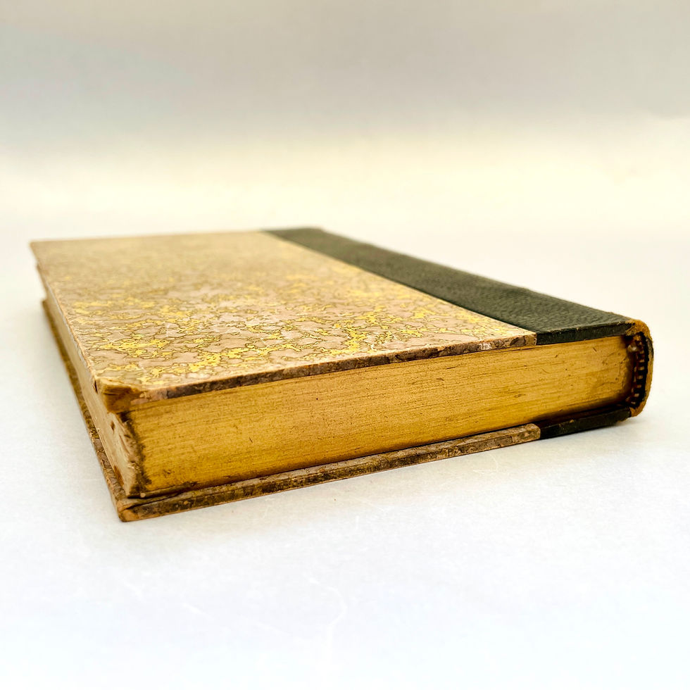 縮圖：Top page edge of Ivanhoe Rosslyn Edition c1887 with gilt finish and lightly aged paper.