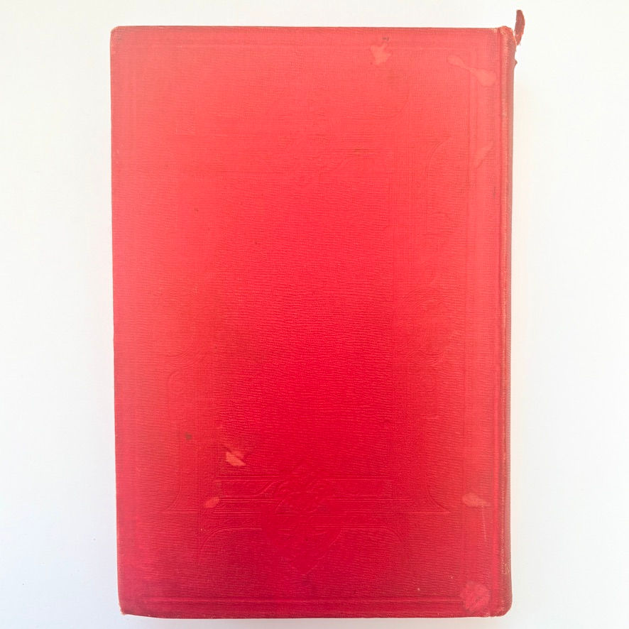 Miniaturbild: Rear board red cloth Kellys Directory Lincolnshire 1892