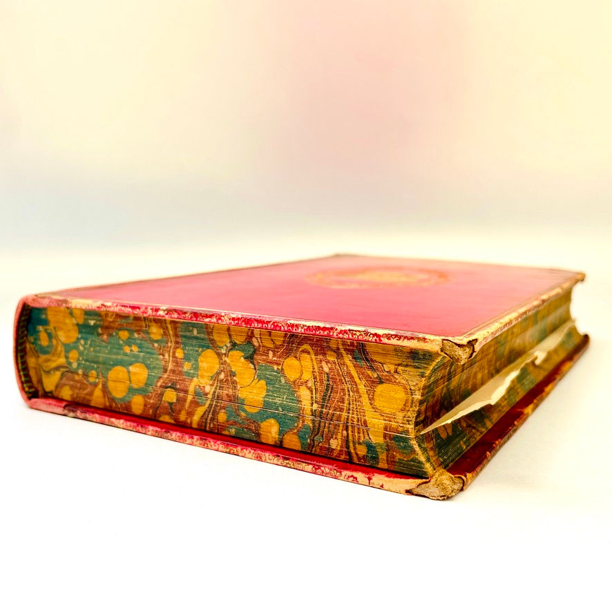 Miniature : 1880 Natural History of Selborne: G. White Leather Ed, Inscribed to Gen. Swinton