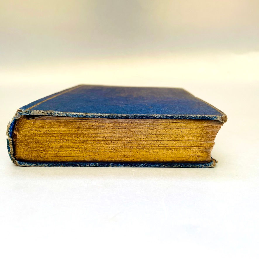 Miniatyrbild: Bottom gilt edges, bright gold finish on 1846 Condé biography by Lord Mahon.