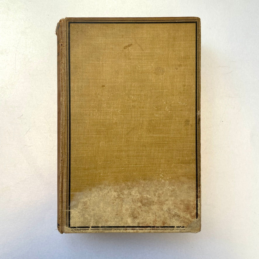 サムネイル： Full front cover of The Boy in the Bush 1924 edition, showing cloth boards and edge wear