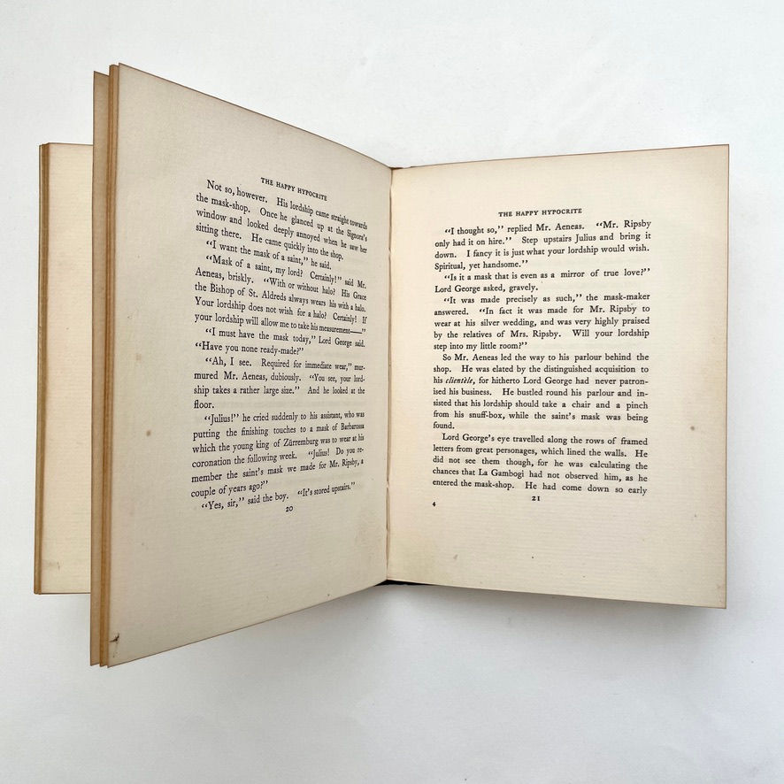 Miniatyrbild: 1896 2nd Edn: THE HAPPY HYPOCRITE Max Beerbohm Antiquarian LEATHER (Bodley No 1)