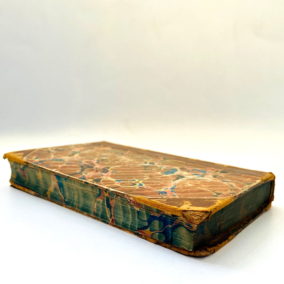 Miniatyrbild: 1824 FOUR OF EURIPIDES’ TRAGEDIES Ricardus Porson Antiquarian LEATHER LATIN Book