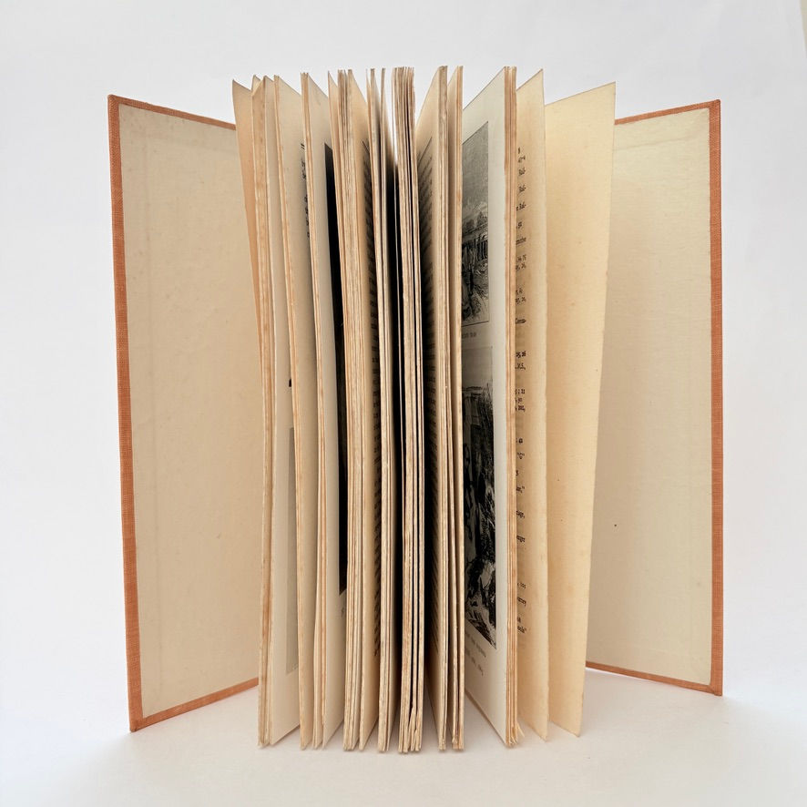 Miniatura: Page edges of 1948 first edition The Railways of Britain by O S Nock