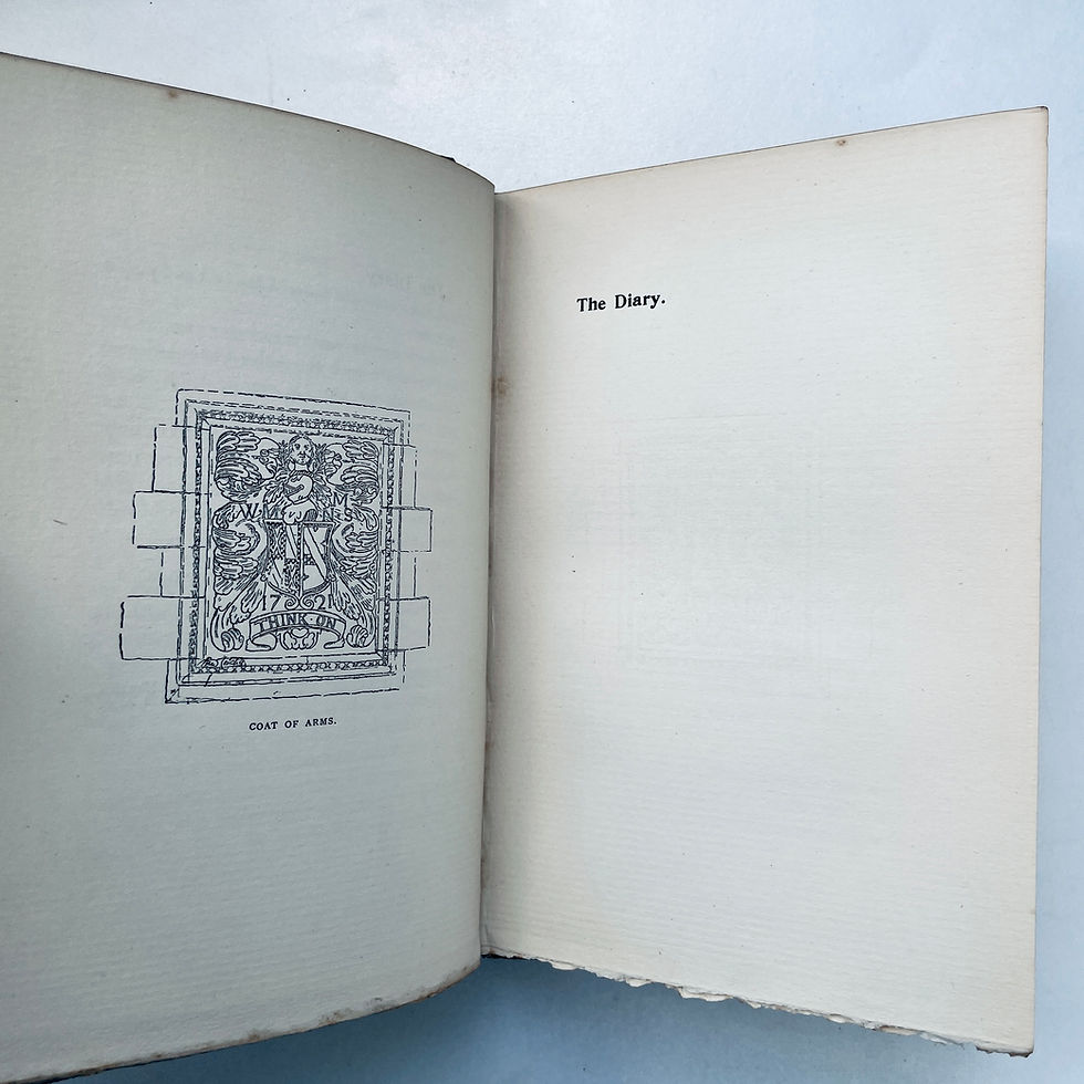 Thumbnail: Small interior woodcut illustration from One of King William’s Men, 1898.