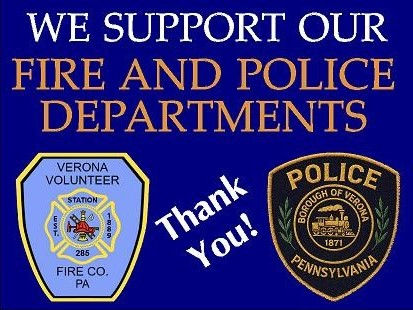 Show Your Support for Verona’s Fire & Police Departments!