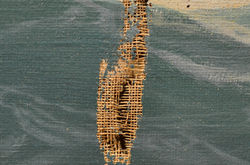 Картина до реставрации