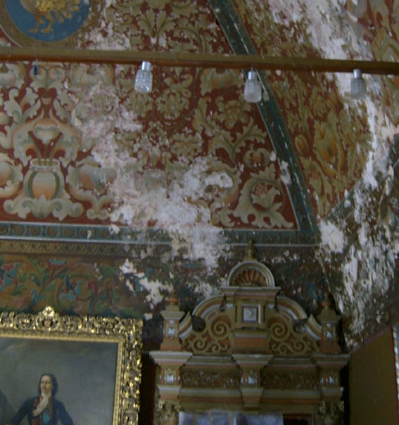 Восстановление позолоты в Юсуповском