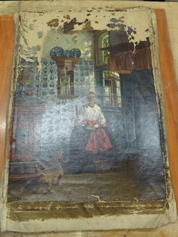 Реставрация картины и рамы