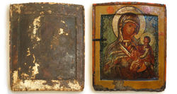 Реставрация старинной иконы