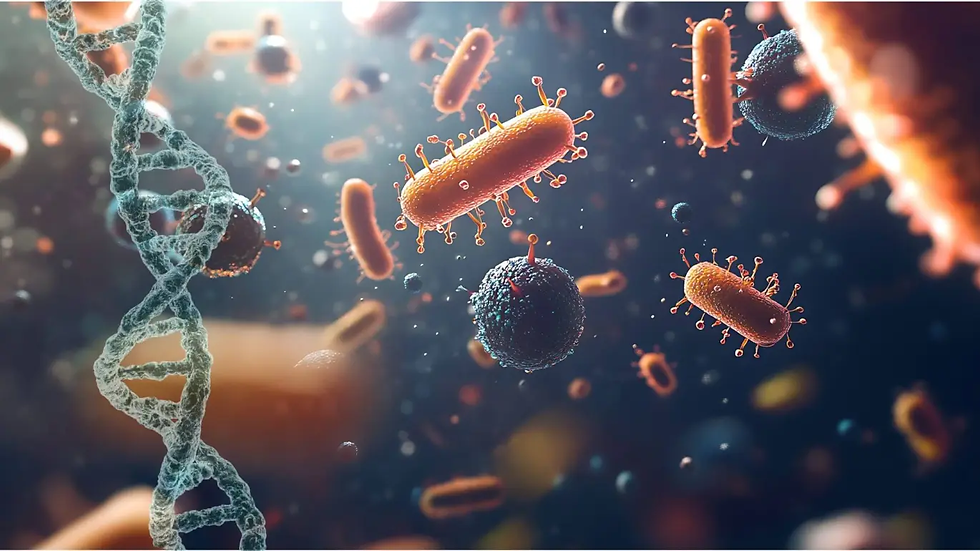 Restos de virus antiguos dentro de las bacterias revelan un sistema natural para combatir infecciones. Fuente: iStock (composición Edgary Rodríguez R.)