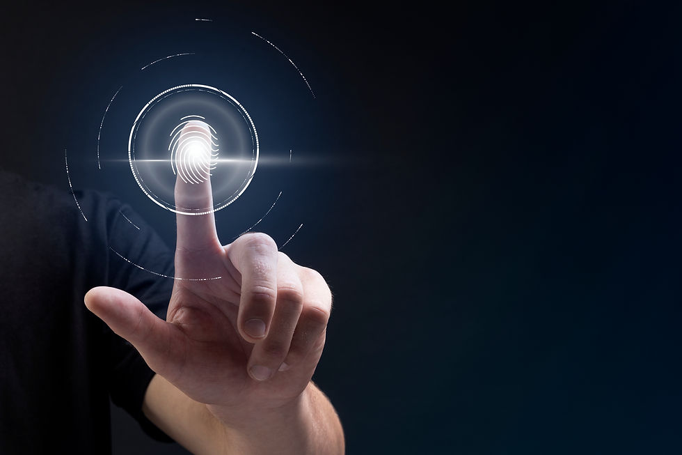 biometric-technology-background-with-fingerprint-scanning-system-virtual-screen-digital-re