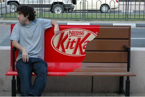 Kitkat Guerrilla Marketing