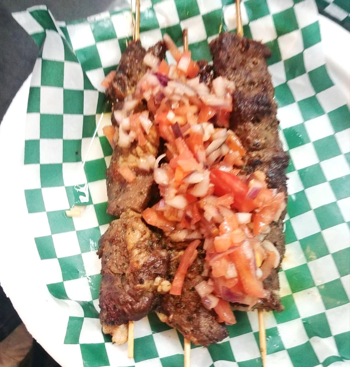 Arranged Food and Objects