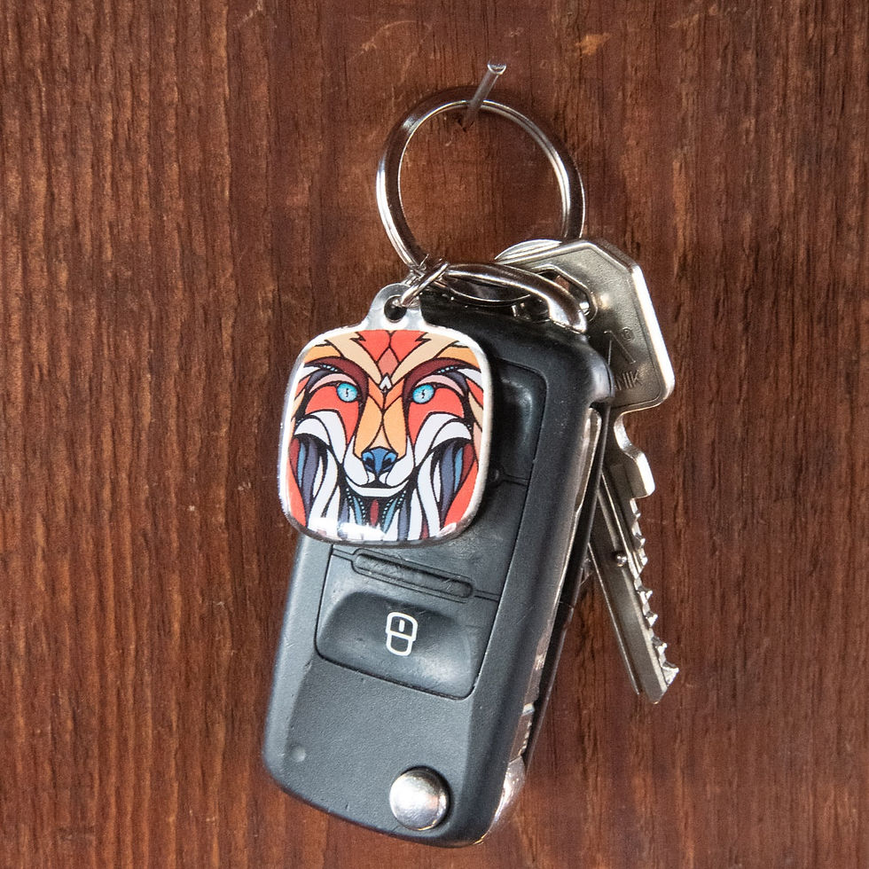 Thumbnail: Key tag Fox by A.Preis