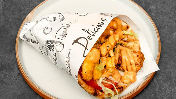 Chicken Souvlaki Wrap