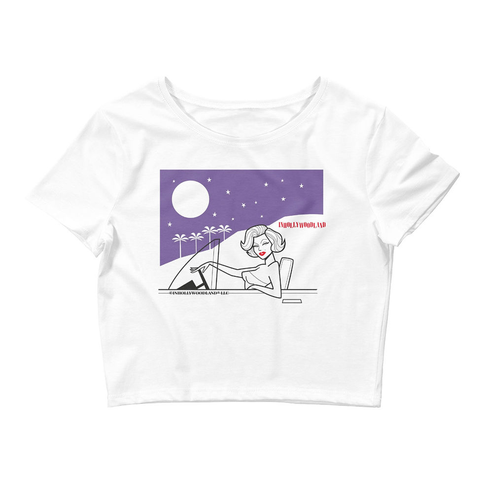 Thumbnail: Marilyn Mulholland Moonlighting Women’s Crop Tee