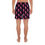 Thumbnail: INHOLLYWOODLAND Men's Neon Flamingo Emoji Luxury Shorts