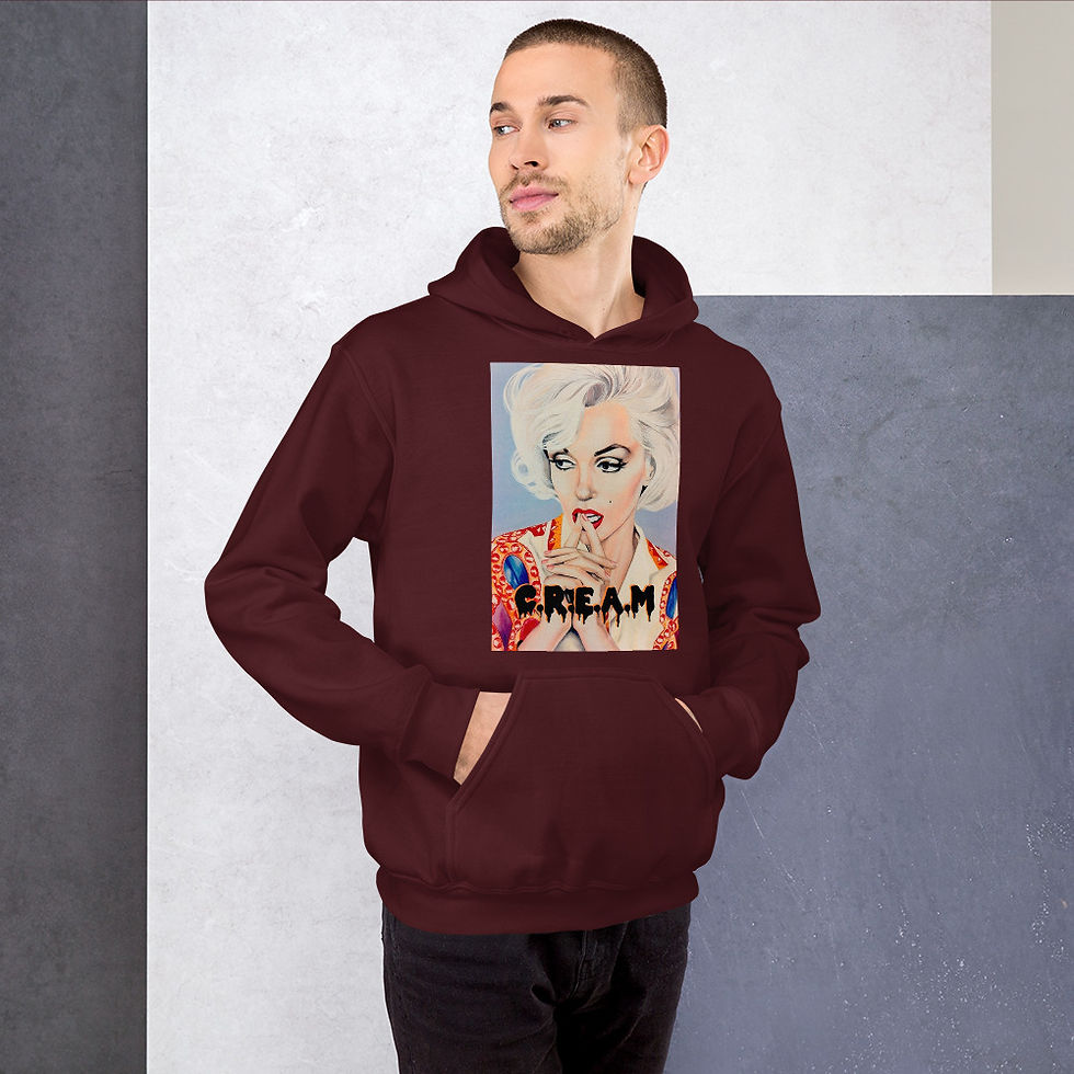 Thumbnail: Marilyn Cream Unisex Hoodie