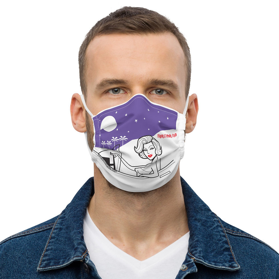 Thumbnail: Marilyn Mulholland Moonlighting Premium Face Mask
